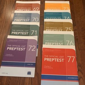 Single lsat test book